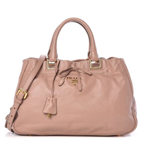 prada cammeo fashion|PRADA Soft Calf Shopping Tote Cammeo .